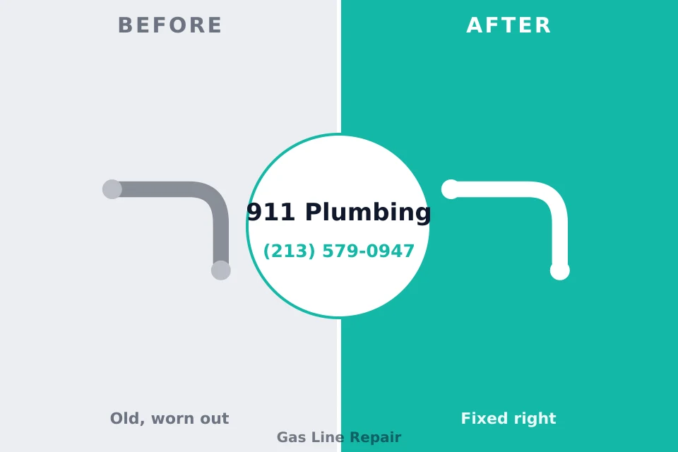 Before and after: plumbing repair Shokan, NY